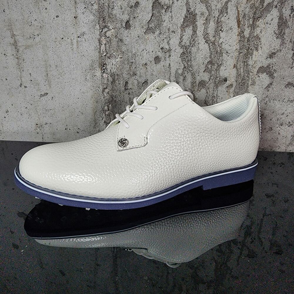 MSRP $250 G/FORE Gallivanter Pebble Leather Golf Shoes Size 7.5